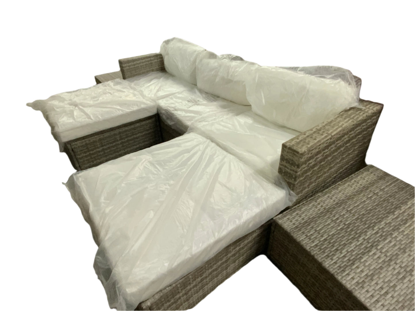 NEW 7 Piece Outdoor Rattan Wicker Sectional Sofa Set