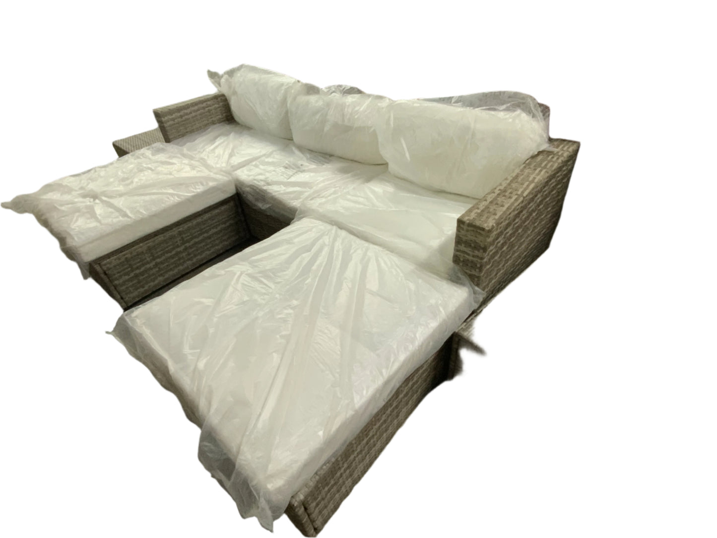 NEW 7 Piece Outdoor Rattan Wicker Sectional Sofa Set