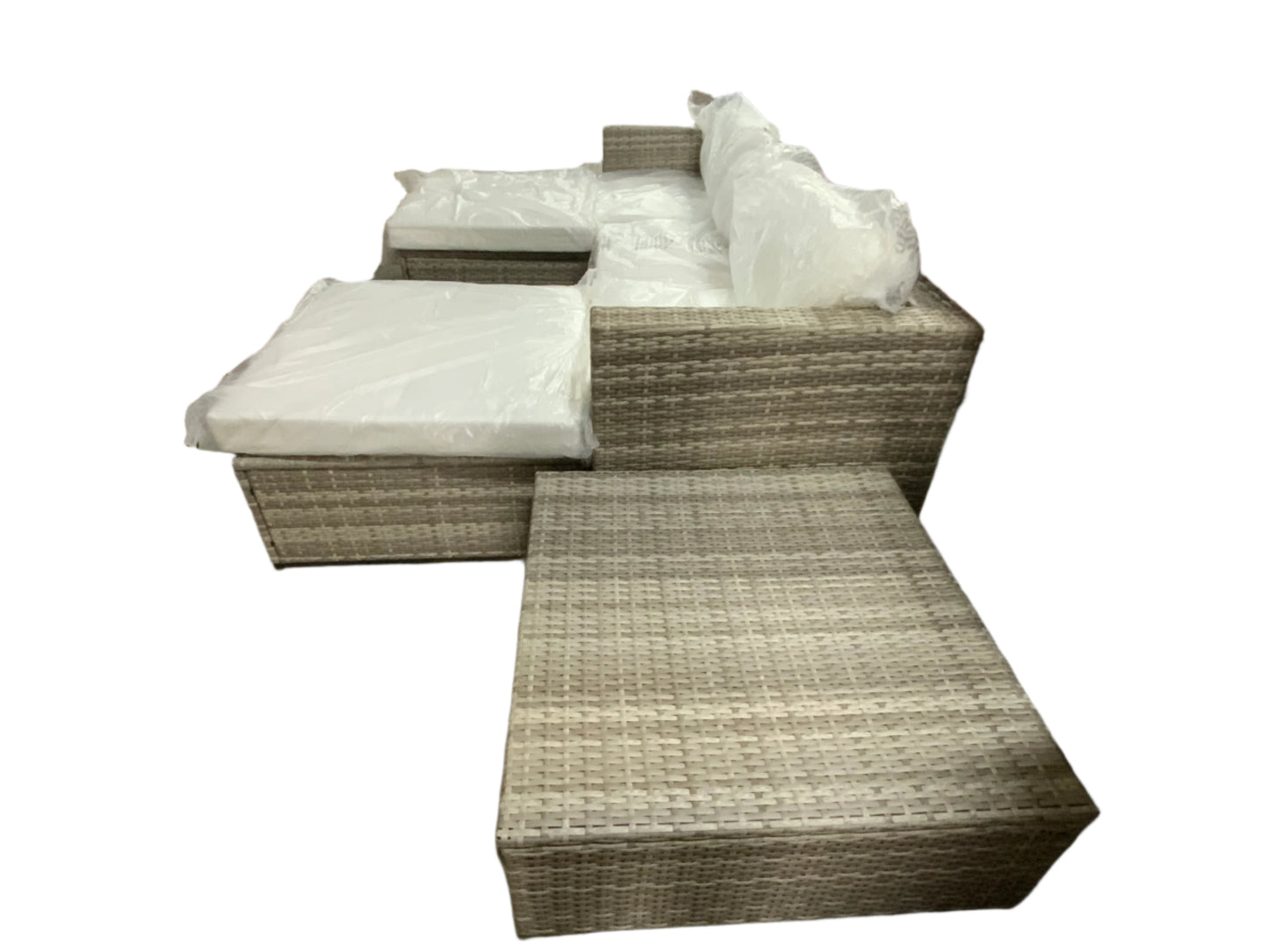 NEW 7 Piece Outdoor Rattan Wicker Sectional Sofa Set