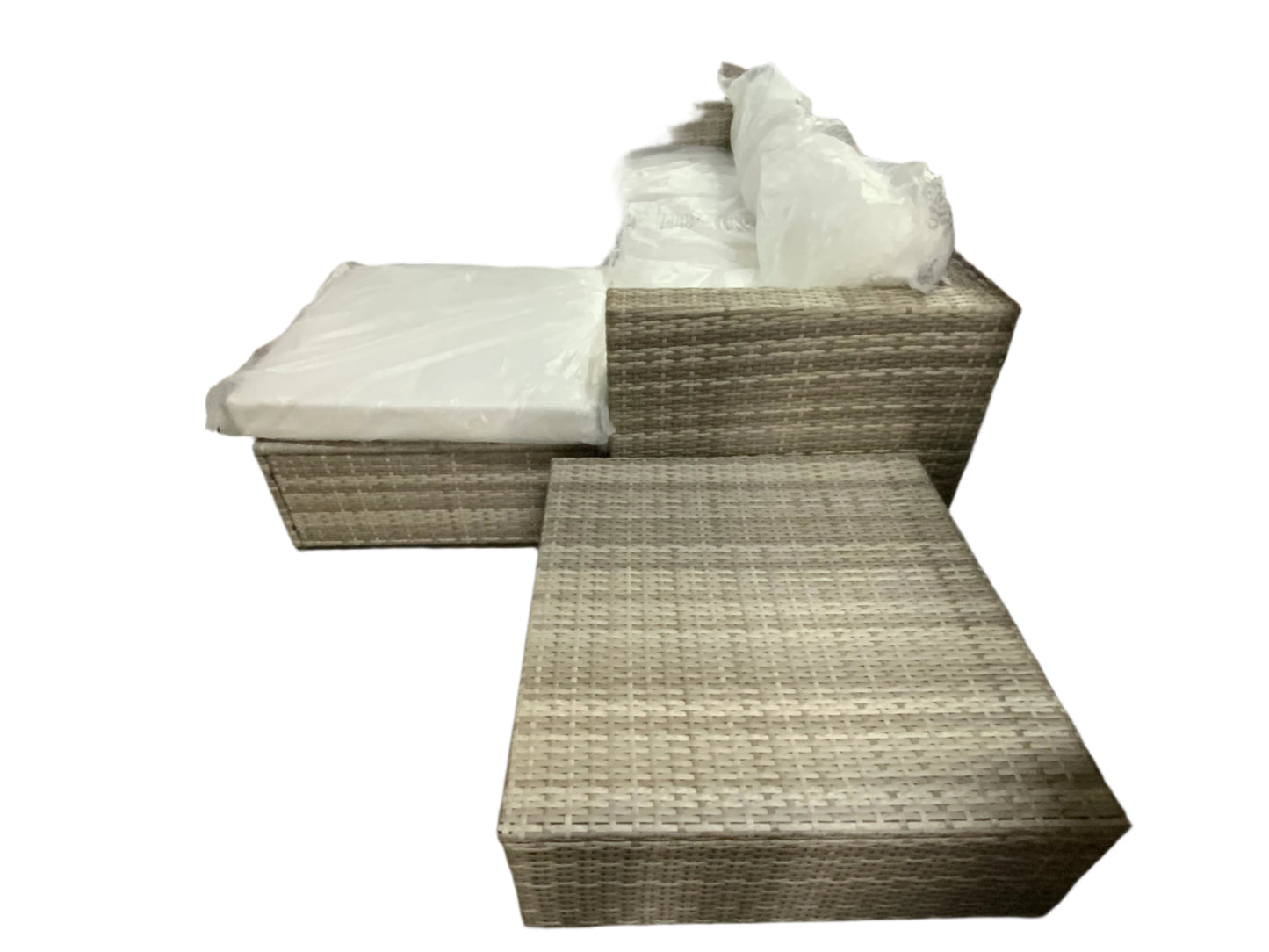 NEW 7 Piece Outdoor Rattan Wicker Sectional Sofa Set