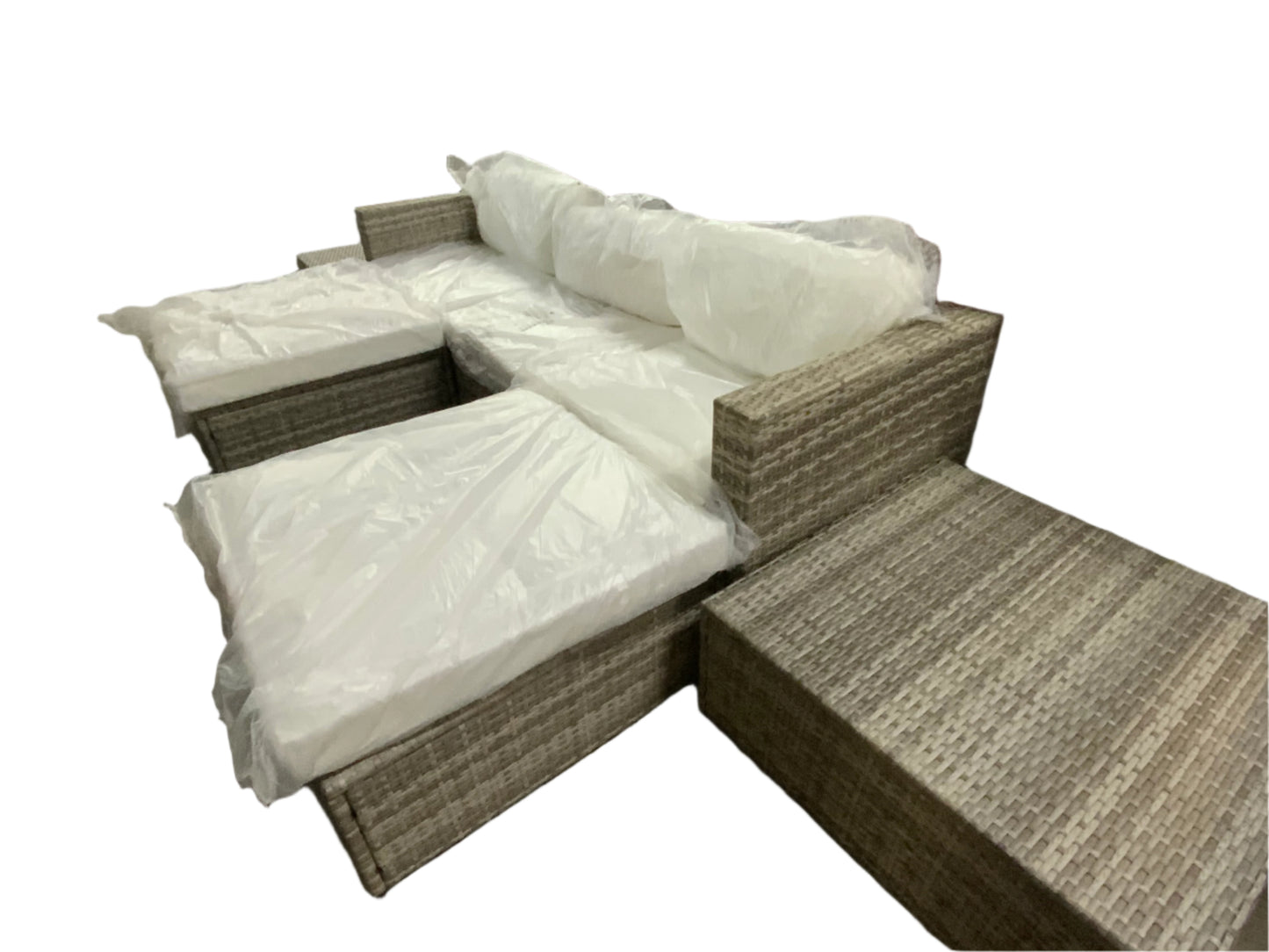 NEW 7 Piece Outdoor Rattan Wicker Sectional Sofa Set