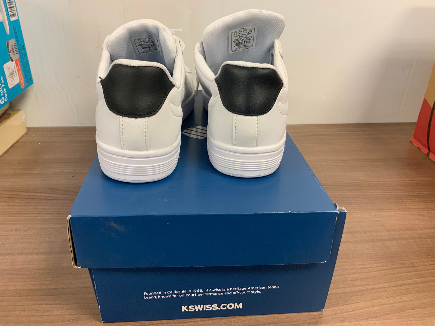 NEW K-Swiss Mens Court Casper S Sneaker