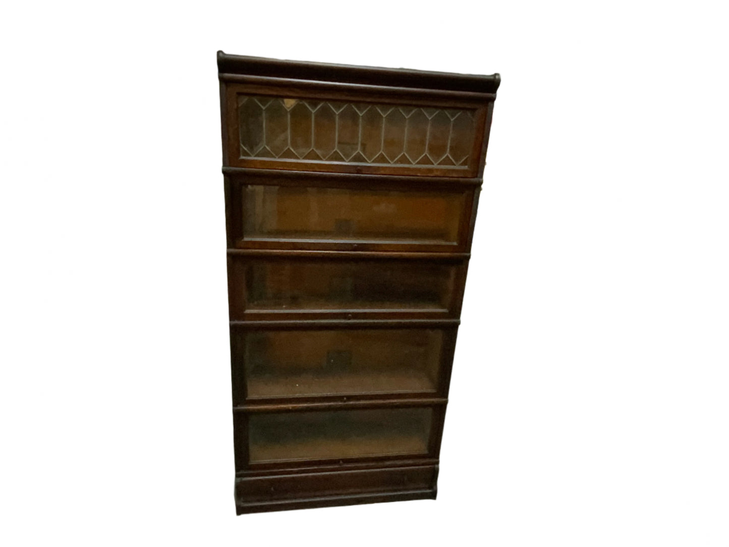 Antique The Globe and Wernicke Co. five tier stackable