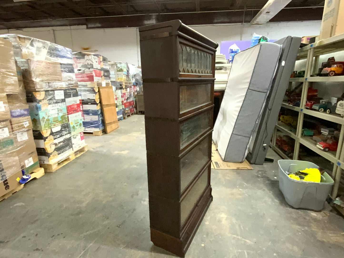 Antique The Globe and Wernicke Co. five tier stackable