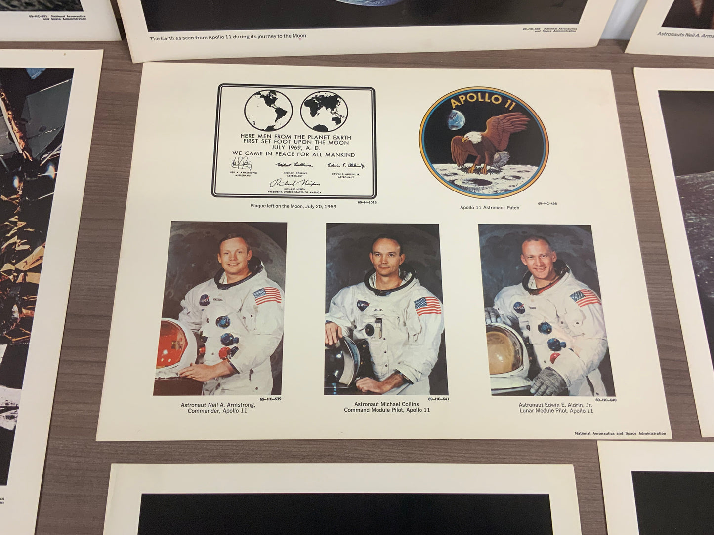 Vintage Variety of Apollo 11 Photos