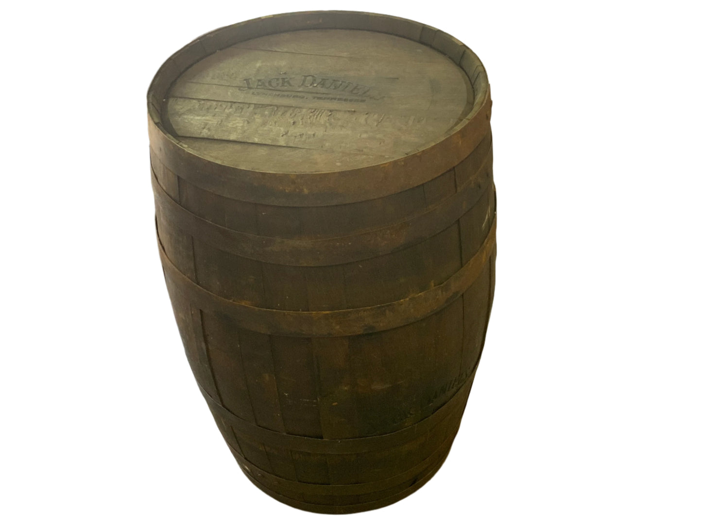 Vintage 1900 Jack Daniel’s  Whiskey Barrel