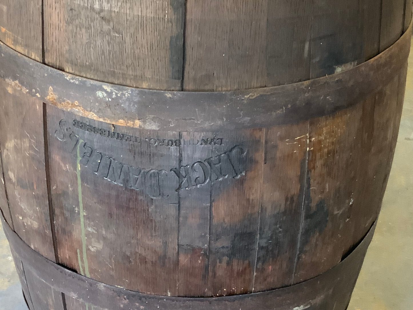 Vintage 1900 Jack Daniel’s  Whiskey Barrel
