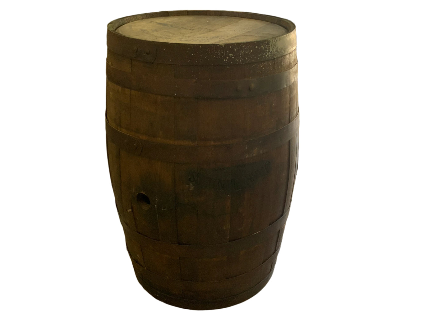 Vintage Jack Daniel's Brown Oak Whiskey Barrel