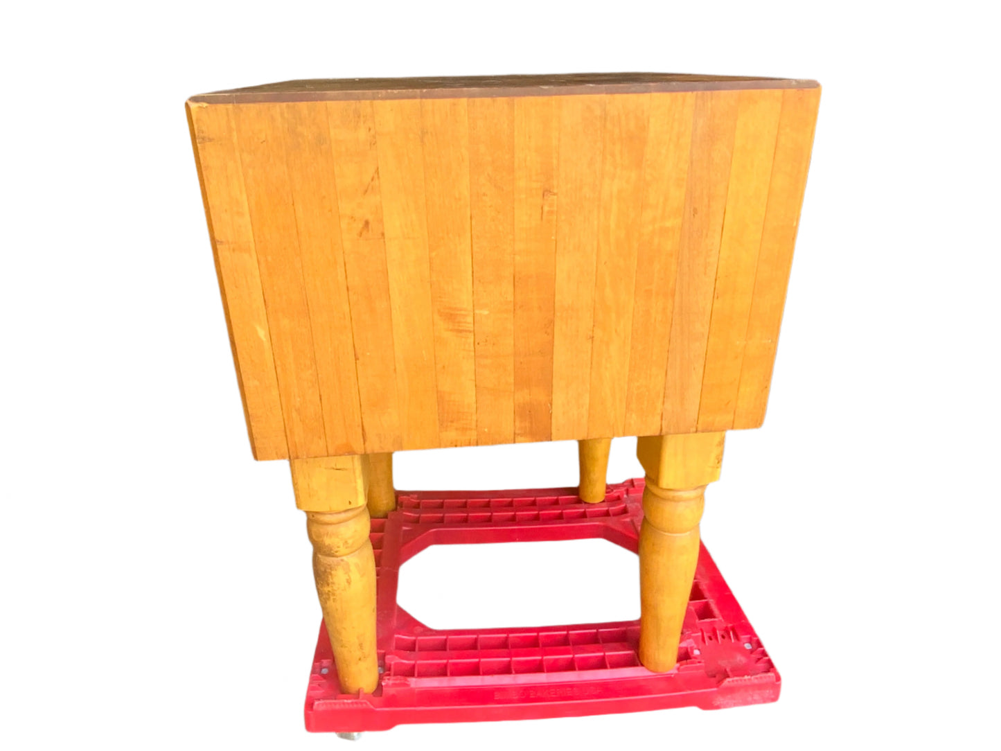 Vintage Bally Butcher Block