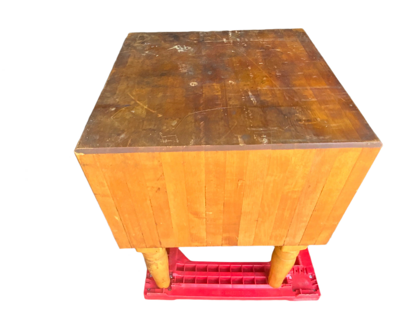 Vintage Bally Butcher Block