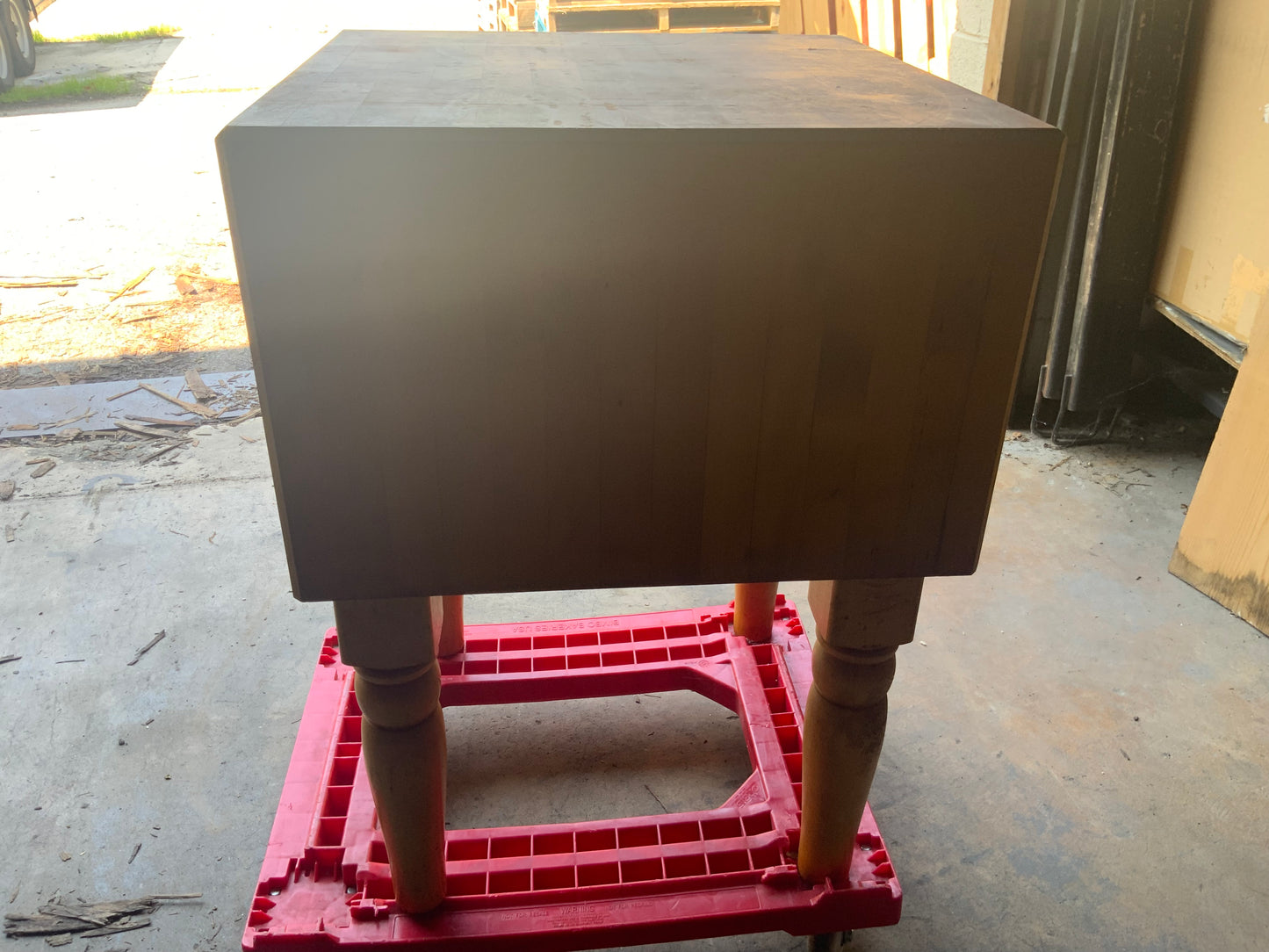 Vintage Bally Butcher Block