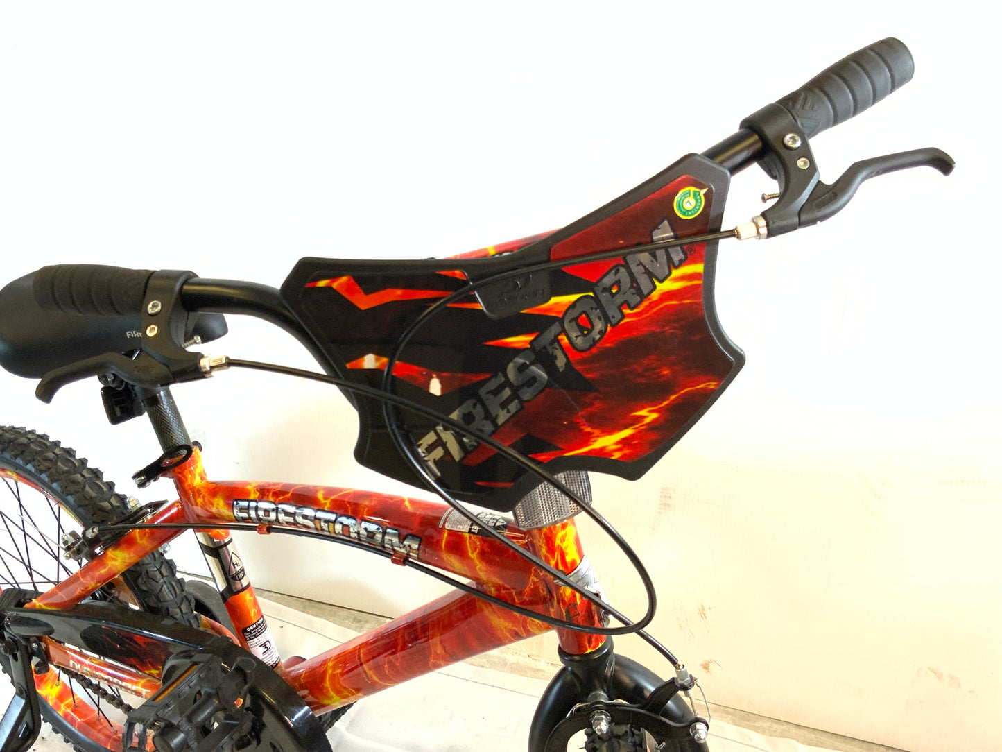 NEW OPEN BOX Fully Assembled DYNACRAFT Firestorm Kids Boy’s 18" BMX Bicycle Bike