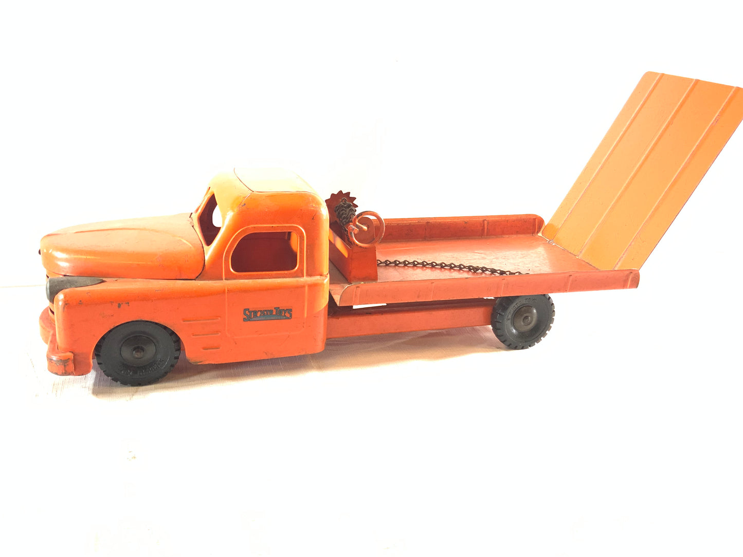 Vintage Structo Metal Toy Tow Truck