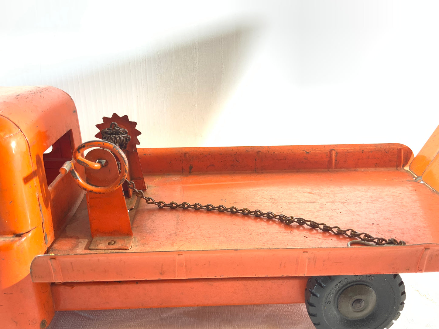 Vintage Structo Metal Toy Tow Truck