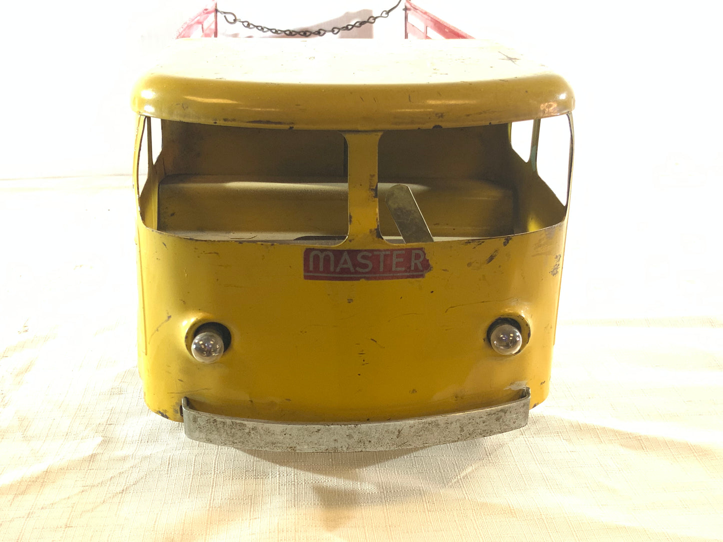 USED Vintage Early Master Express Service Metal Toy Truck