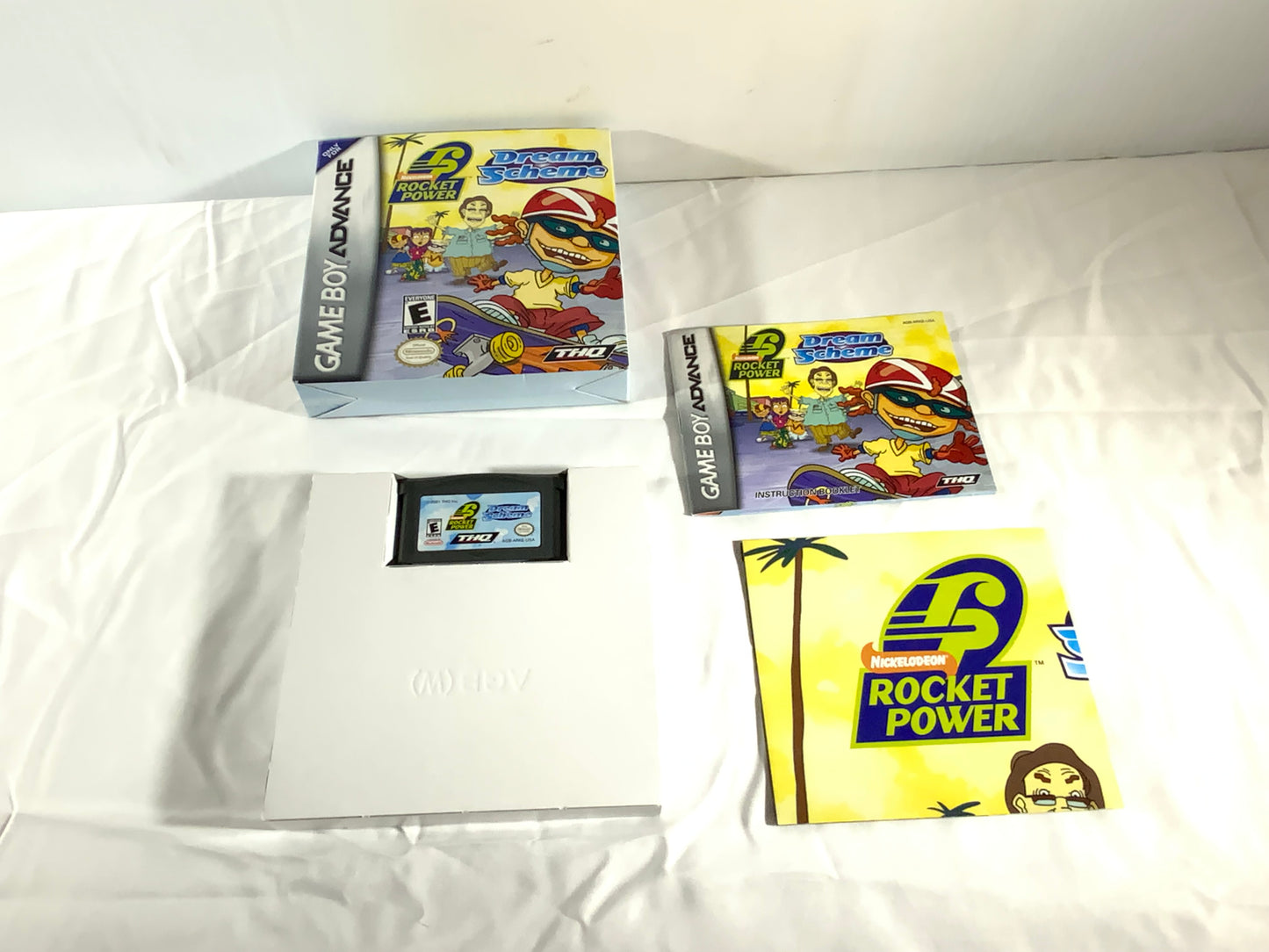 USED Open Box Game Boy Advance Rocket Power: Dream Scheme Video Game w/ Box