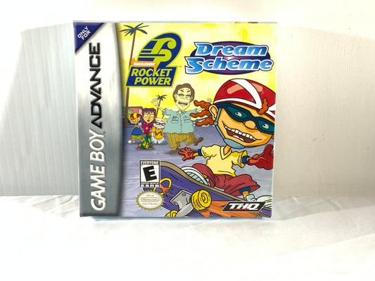 USED Open Box Game Boy Advance Rocket Power: Dream Scheme Video Game w/ Box