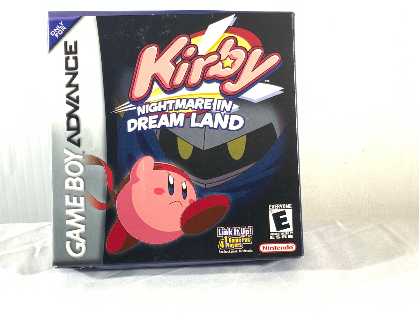 USED RARE Open Box Game Boy Kirby Nightmare in Dream Land Video Game