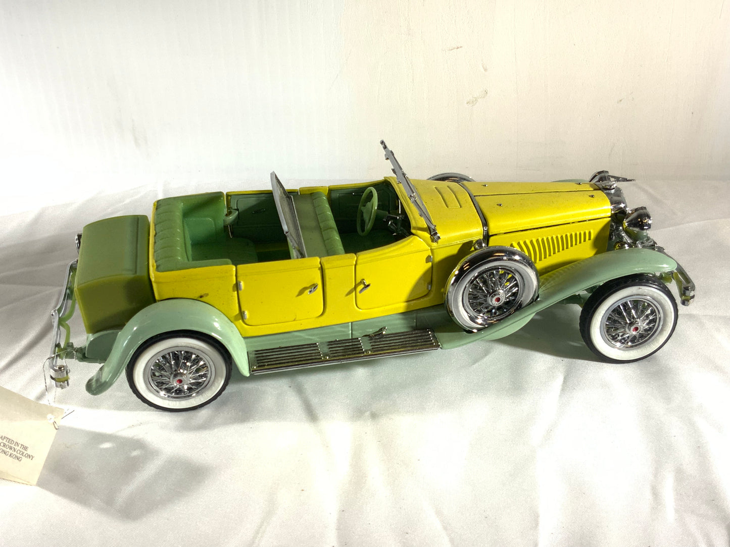 USED Franklin Mint 1930 Duesenberg J Durham Tourster 1/24 Model Diecast Car