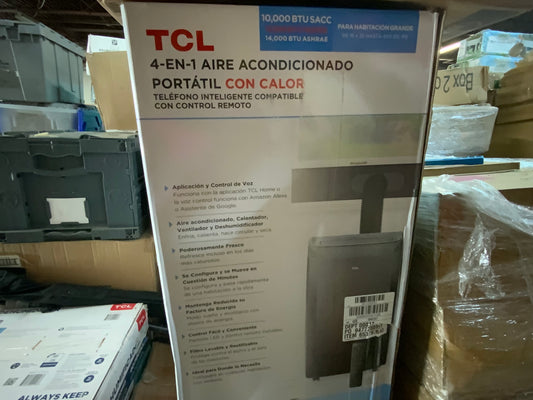 NEW TCL 10,000 BTU SACC Portable Air Conditioner and Heater