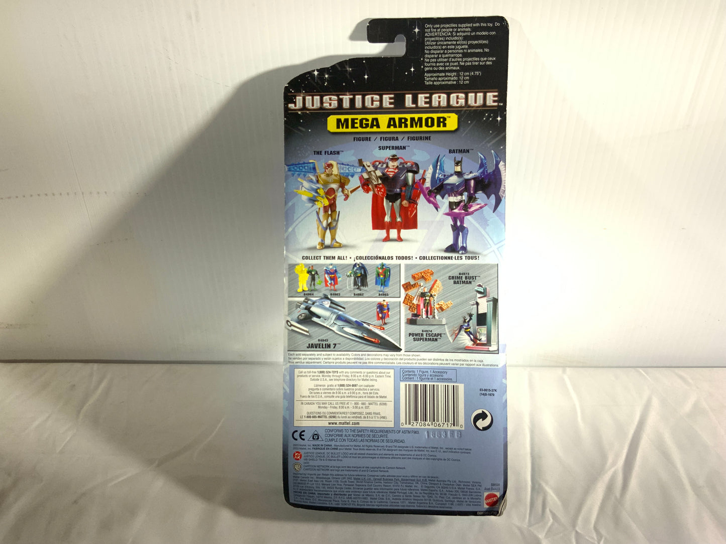 NEW Justice League Batman Action Figure (Mega Armor)