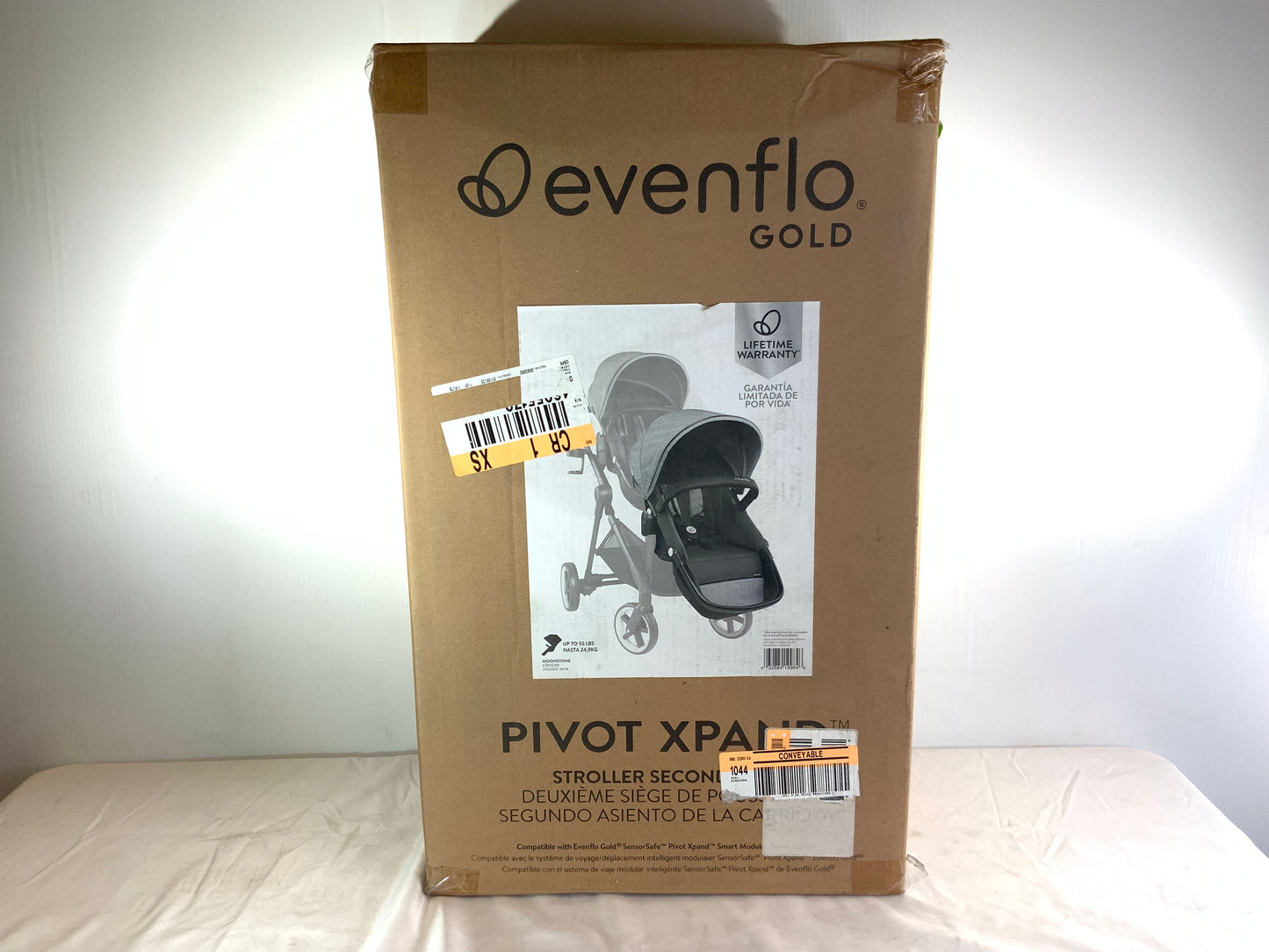 NEW Evenflo Gold  PIVOT XPAND TRAVEL SYSTEM WITH SECUREMAX INFANT CAR SEAT