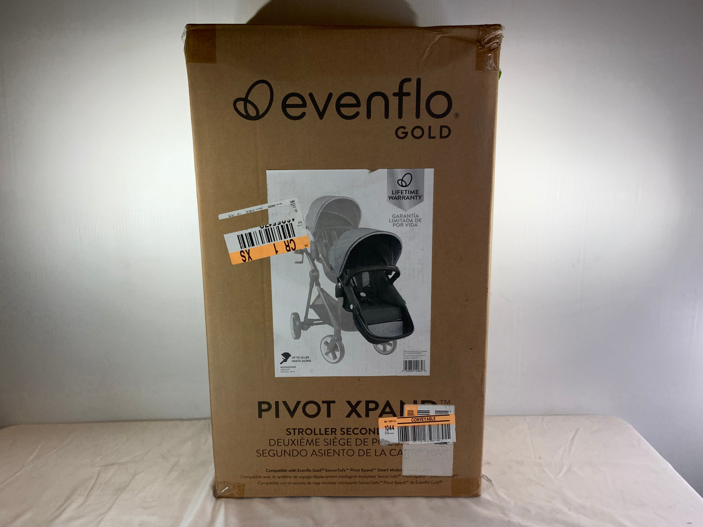 NEW Evenflo Gold  PIVOT XPAND TRAVEL SYSTEM WITH SECUREMAX INFANT CAR SEAT