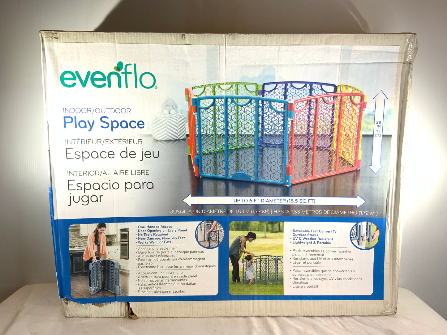 NEW Versatile Play Space | Multi Color