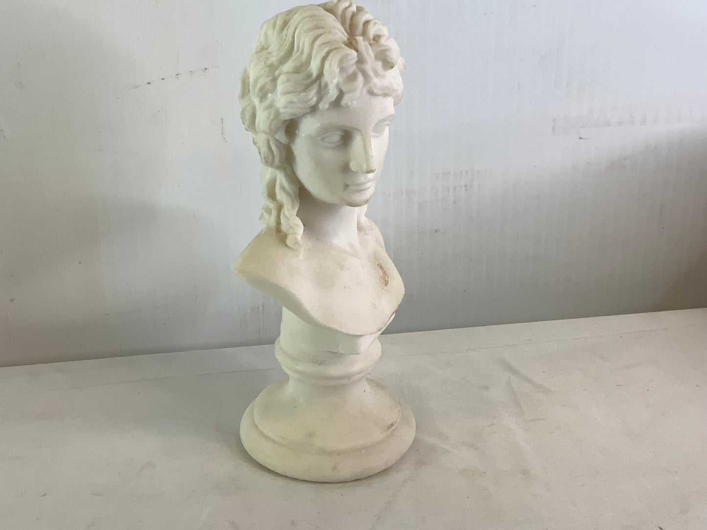 NEW Eros of Praxiteles Bust Head 14.5cm-5.7in Famous Greek Sculptors Handmade Sculpture White Marble