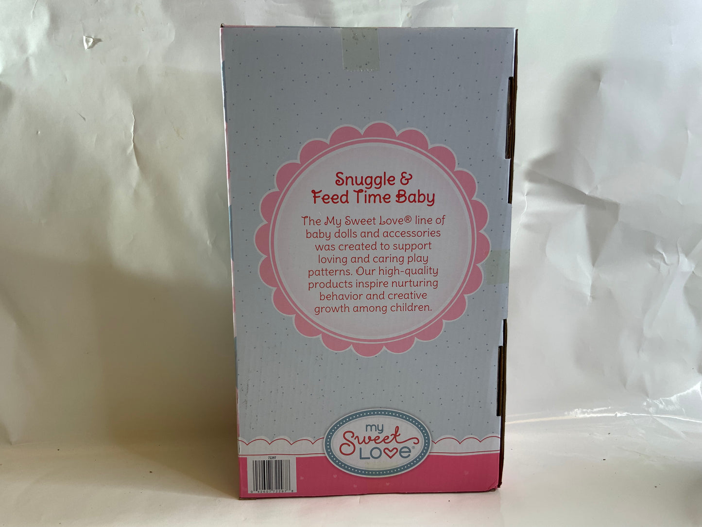 New My Sweet Love Snuggle & Feed Time Baby 12" Doll Toy