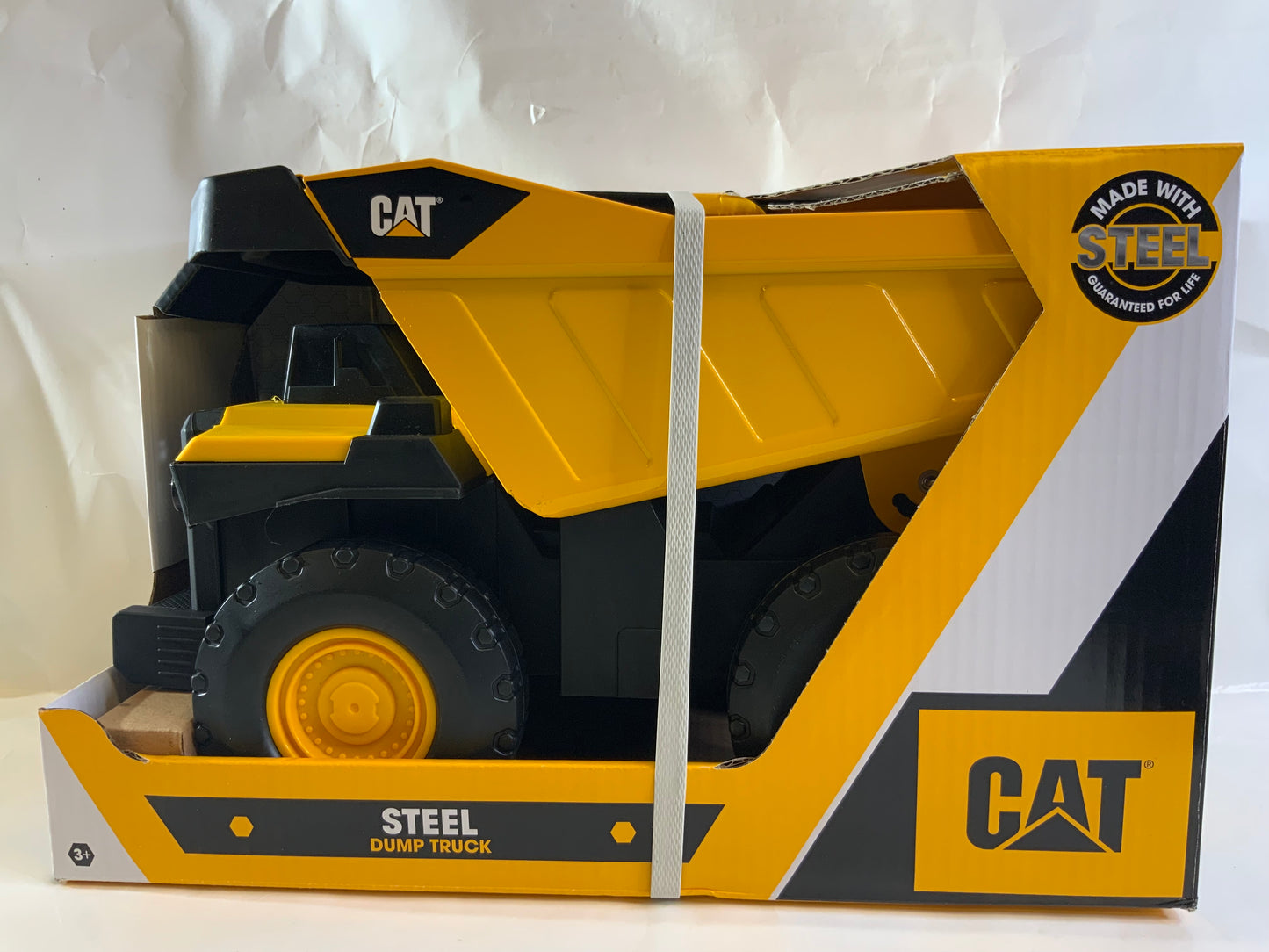 New CAT Construction Toys, 16" Steel Toy Dump Truck