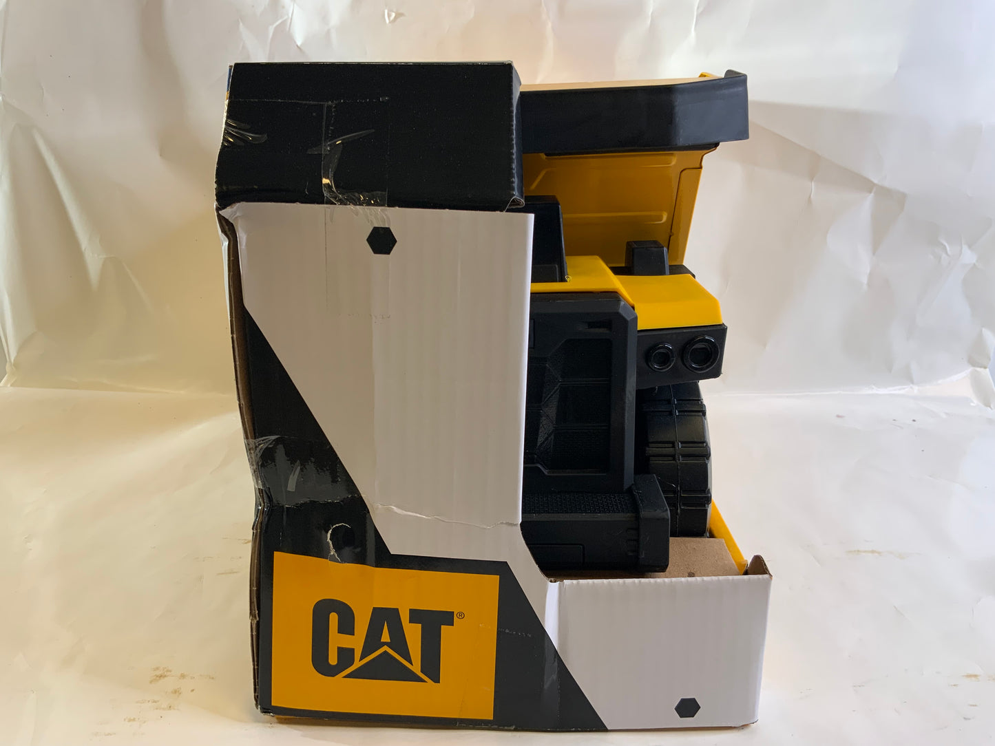 New CAT Construction Toys, 16" Steel Toy Dump Truck