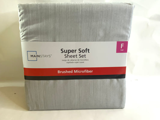 Mainstays Super Soft High Quality Brushed Microfiber Bed Sheet Set