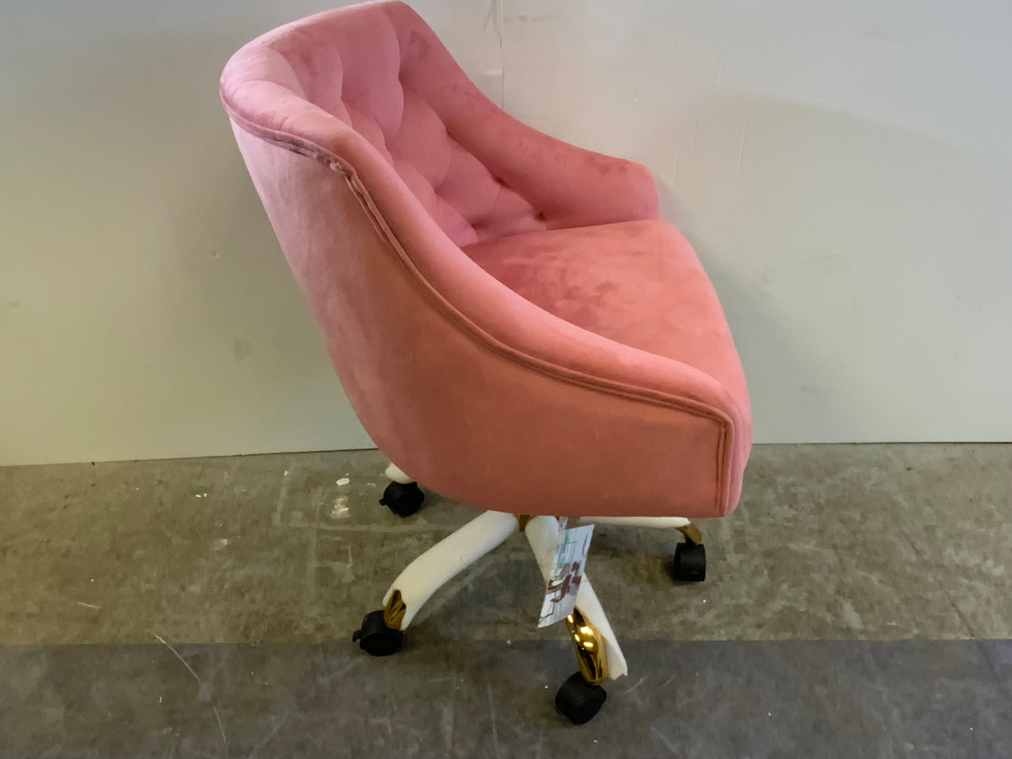 New Swivel Shell Chair with Metal Legs