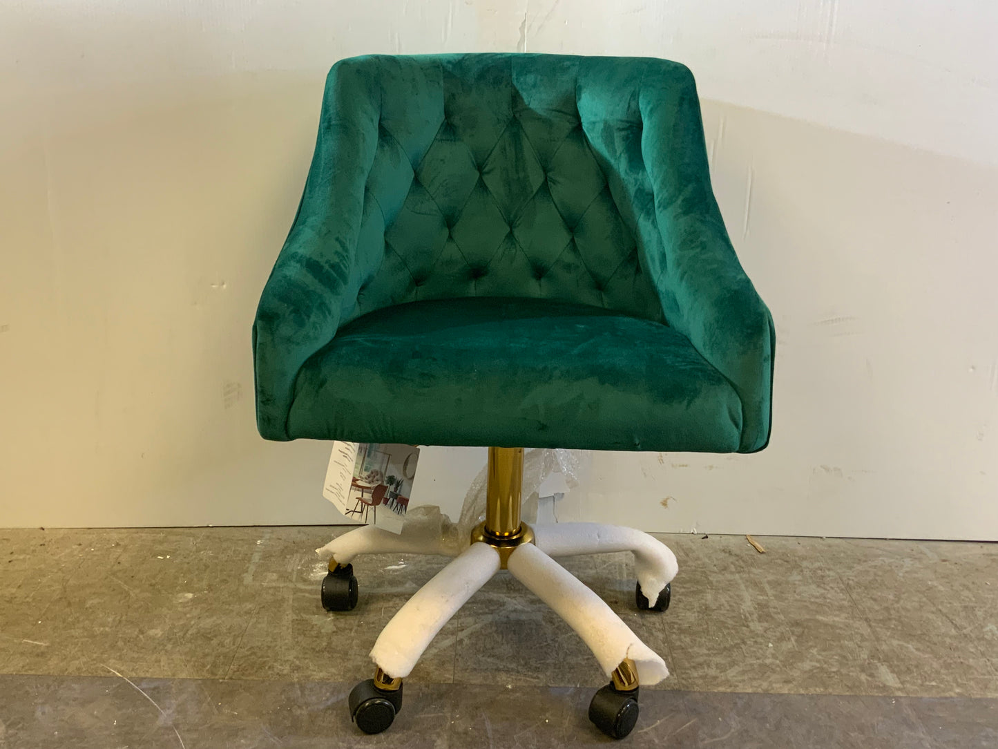 New Swivel Shell Chair with Metal Legs