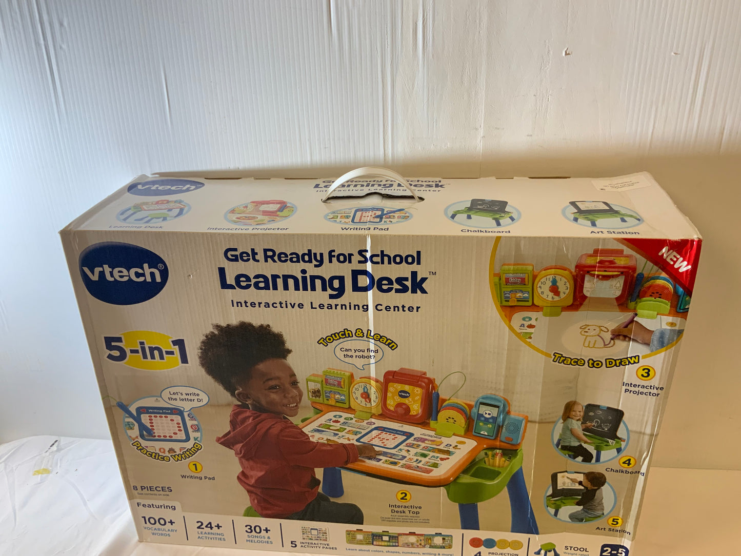 VTech Get Ready for School Learning Desk Alphabet Toys Baby and Toddler Toys