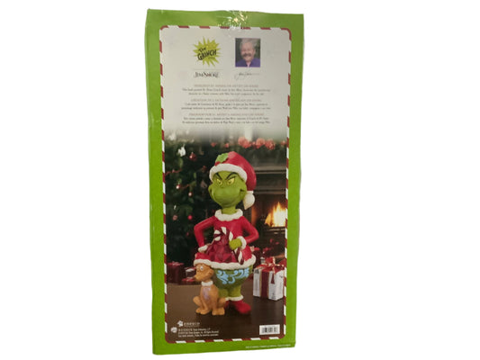 New The Grinch Christmas Statue Ornament Dr Seuss.