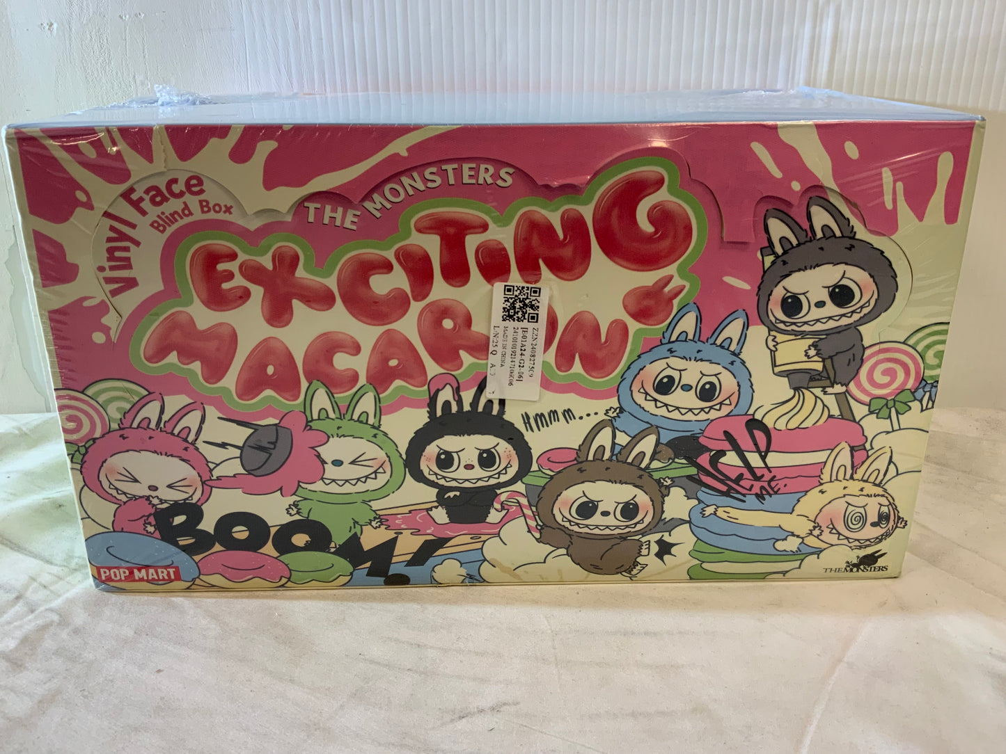 NEW Case Pop Mart Exciting Macaron The Monsters