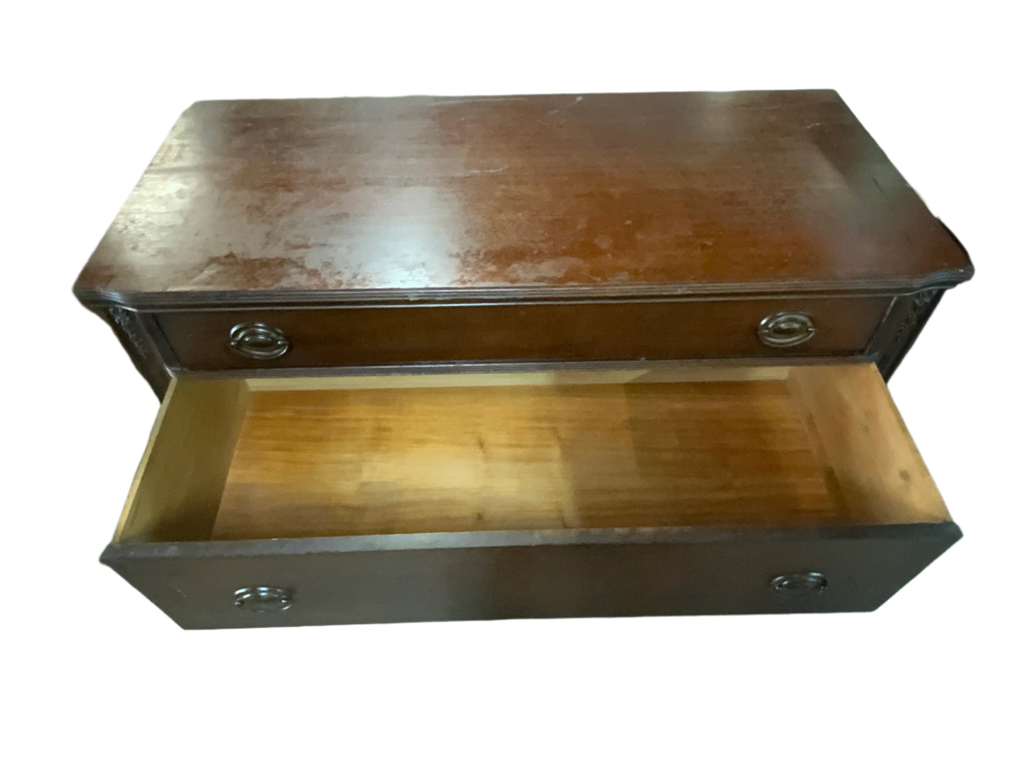 Vintage J.B Van Sciver Mahogany Single Three Drawer Dresser