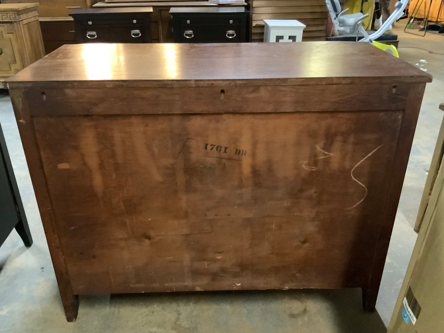 Vintage J.B Van Sciver Mahogany Single Three Drawer Dresser