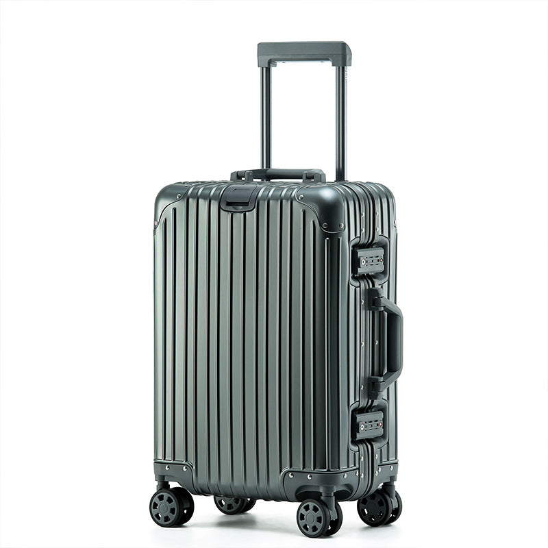 New Alloy Trolley Case Luggage Business Travel Luggage