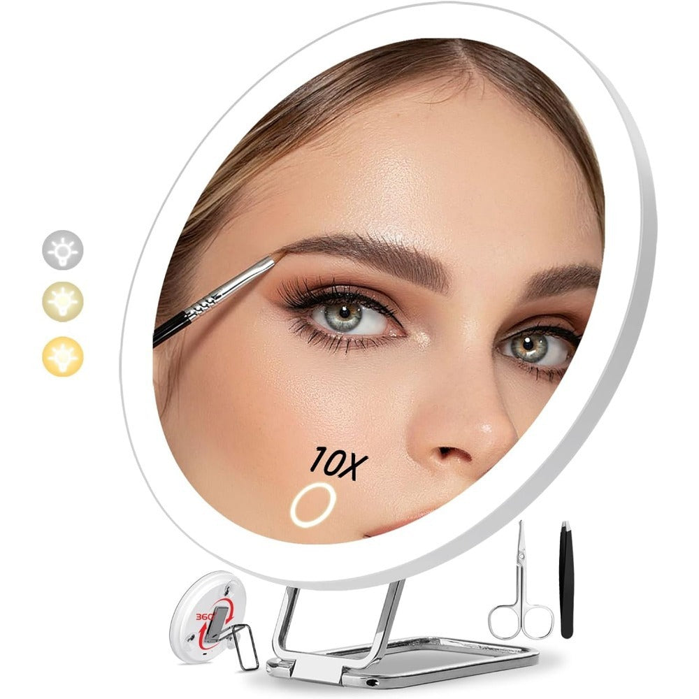 NEW Charging Led Fill Light With Light Bracket Rotating Makeup Mirror