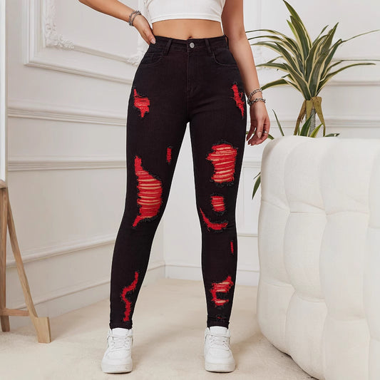 New Slim Fit Skinny Hip Hop Stretch Women's Pencil Pants
