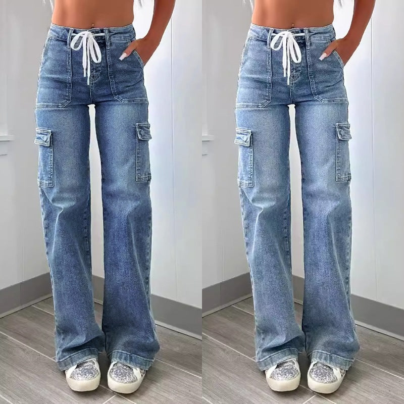NEW Fashion Casual New Style Straight Jeans For Women