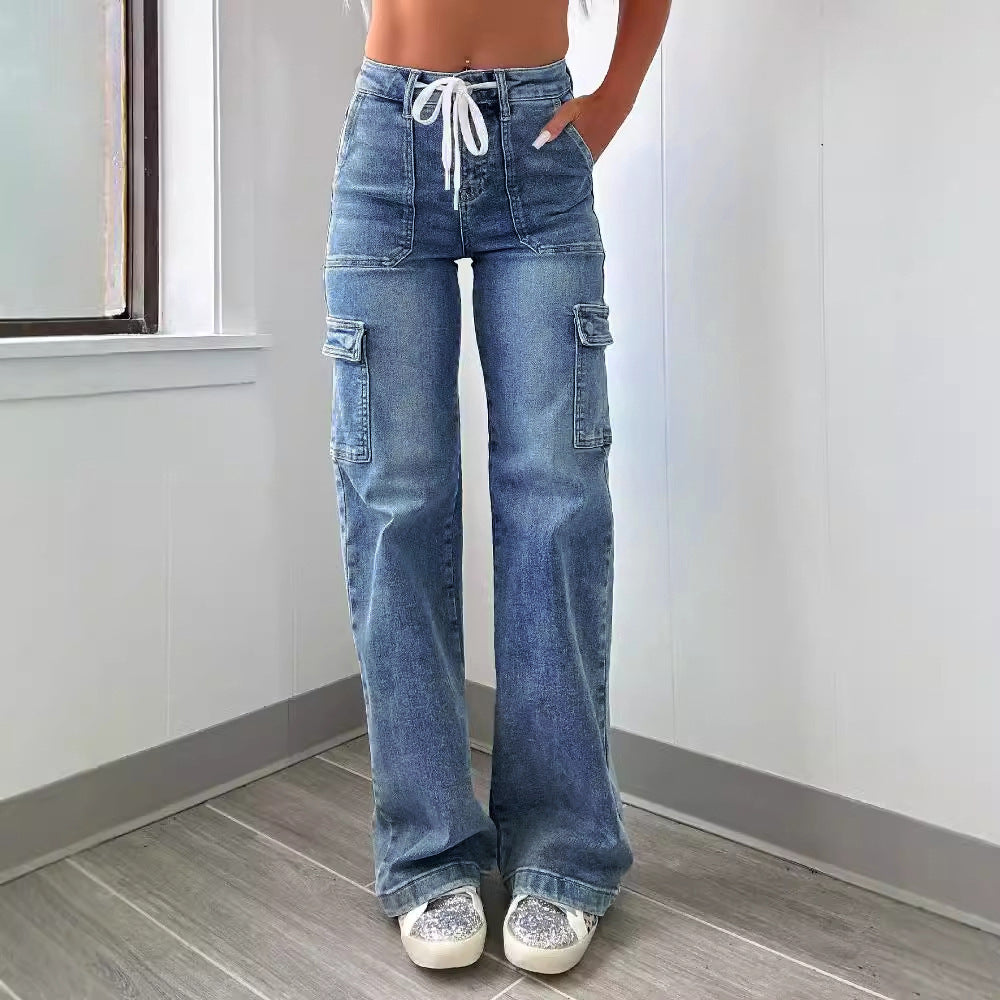NEW Fashion Casual New Style Straight Jeans For Women