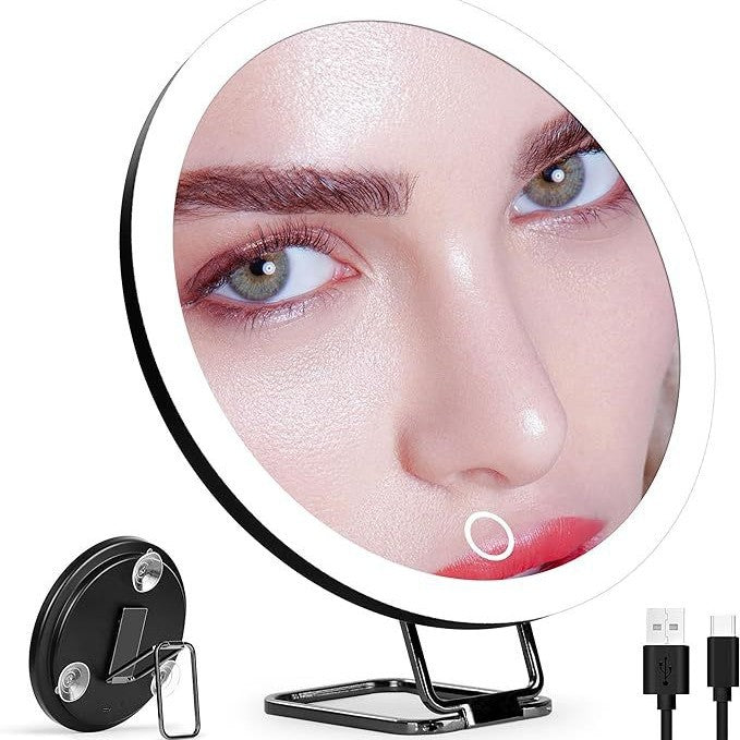 NEW Charging Led Fill Light With Light Bracket Rotating Makeup Mirror