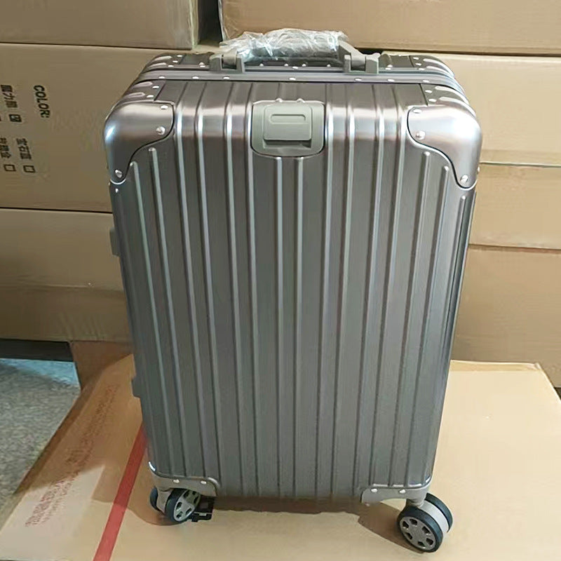New Alloy Trolley Case Luggage Business Travel Luggage