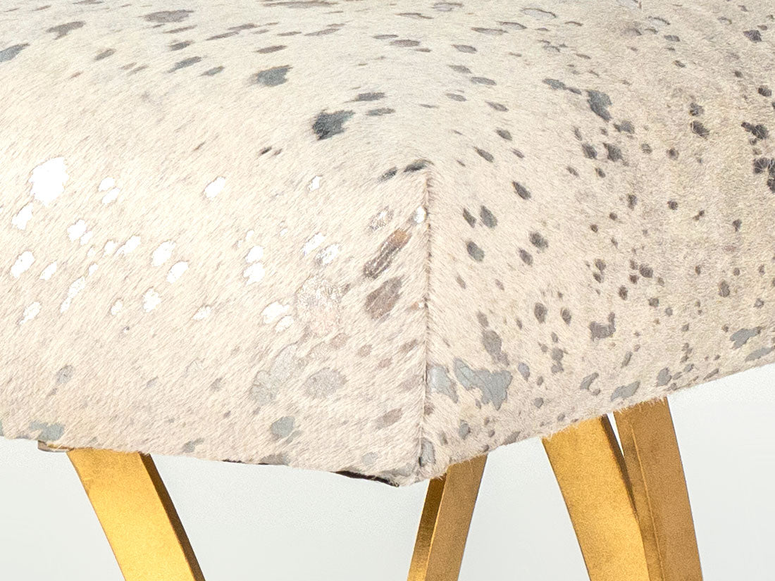 NEW 32″ Split Leg Bench (Hair on Hide)