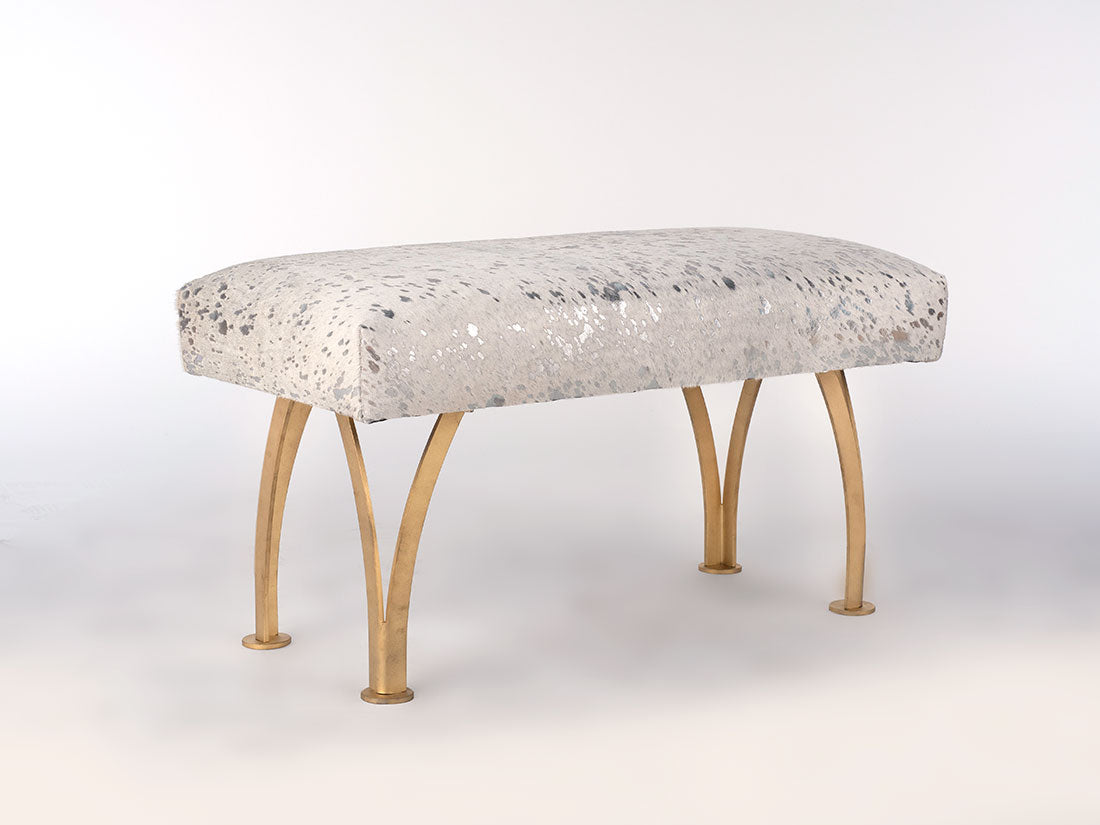 NEW 32″ Split Leg Bench (Hair on Hide)