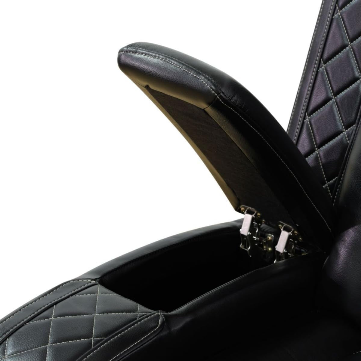 NEW Electric Power Recliner Sofa Black With USB Charging Ports